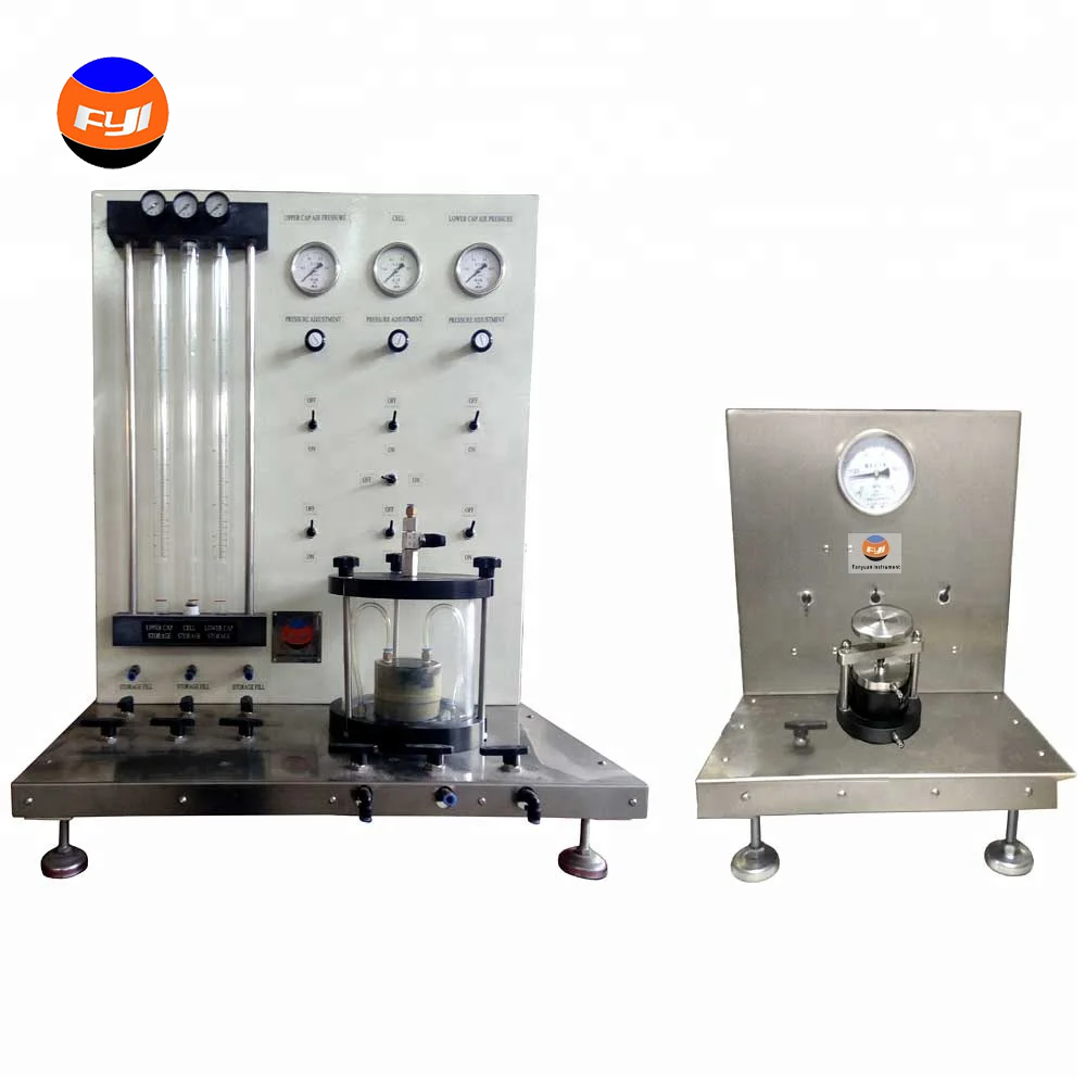 ASTM D5887 Bench-top Geosynthetics Clay Liner Permeability Test Machine DW1350B with 3 Position 